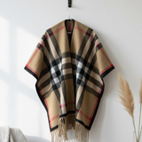 Poncho flecos