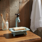 Jabonera llave metálica