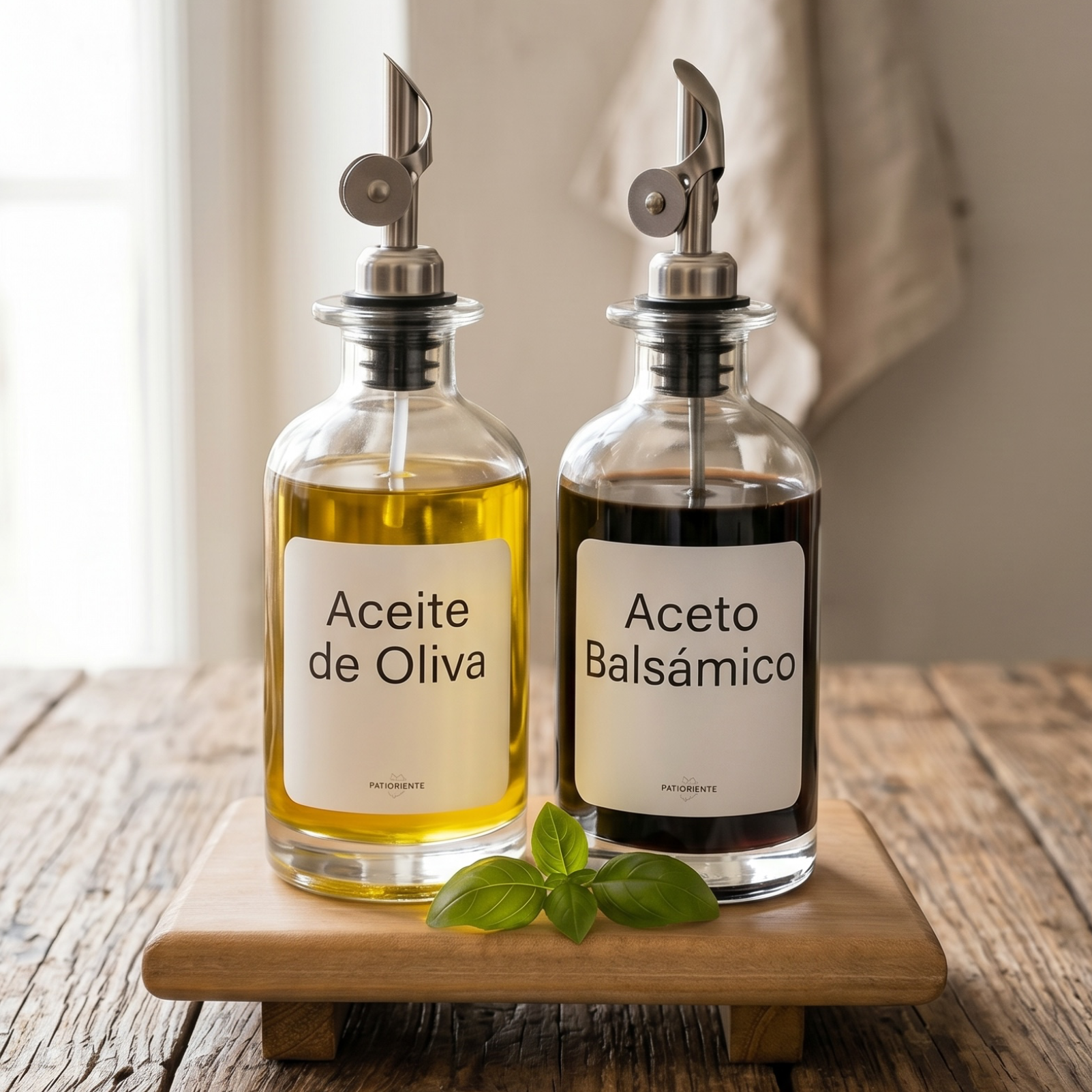 Pack alcuzas vidrio 350 ml pedestal