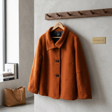 Chaqueta lana botones italiana