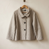 Chaqueta lana botones italiana