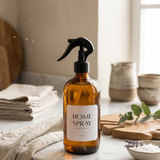 Dispensador spray ámbar vidrio 500 ml