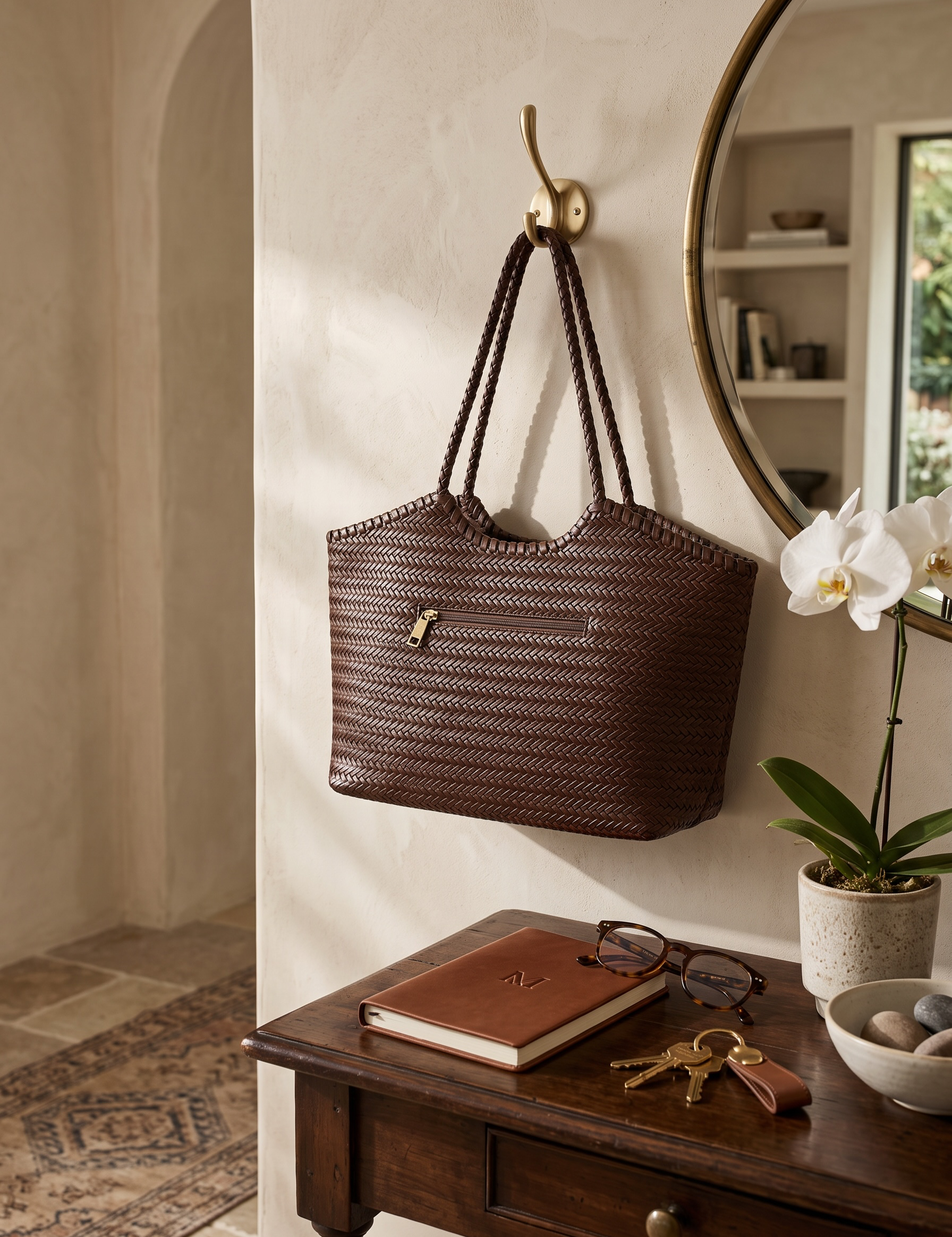 Cartera braids cierre