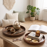 Set bandejas madera XL