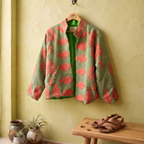 Chaqueta algodón verde