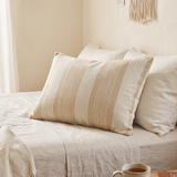 Cojín algodón franjas