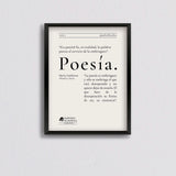 Cuadro Poesía