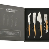 Set cuchillos queso abridor