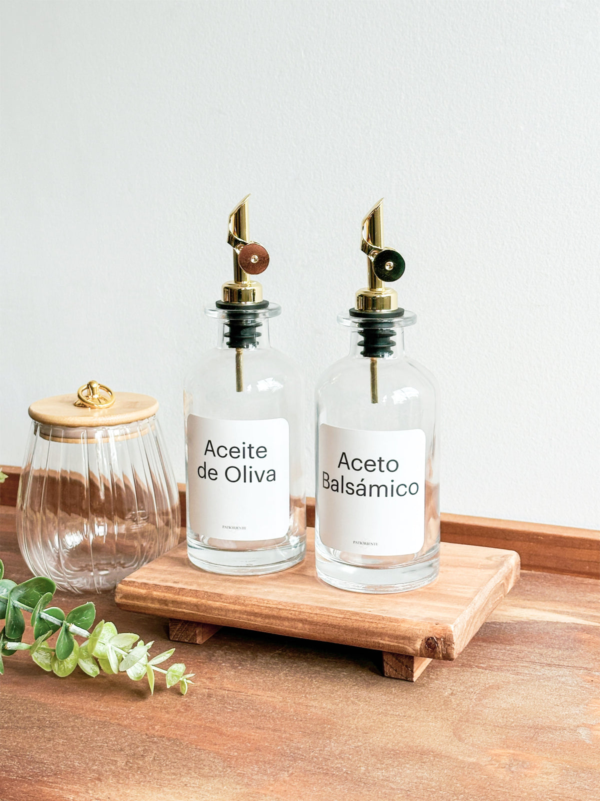 Alcuza vidrio 350 ml