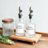 Alcuza vidrio 350 ml