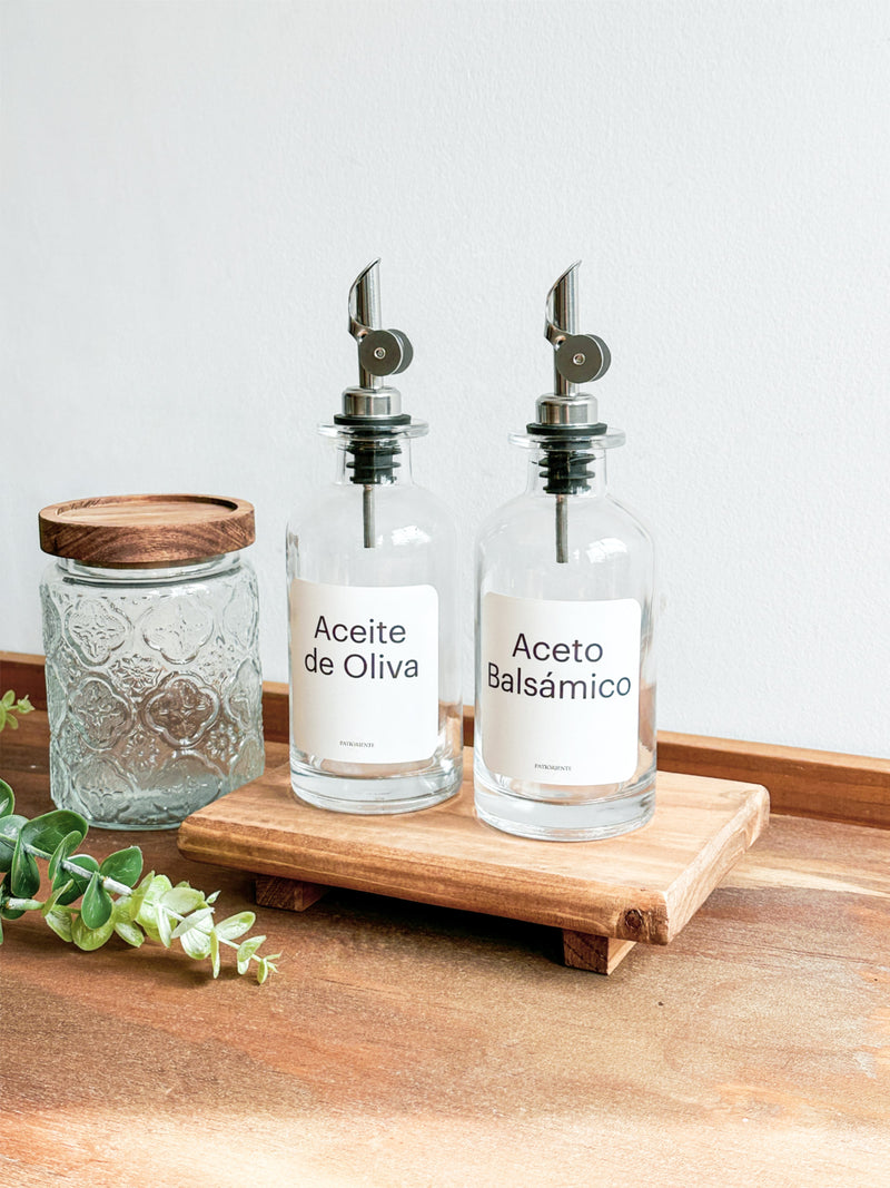 Alcuza vidrio 350 ml
