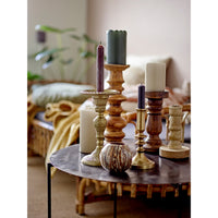 Set candelabros dorados