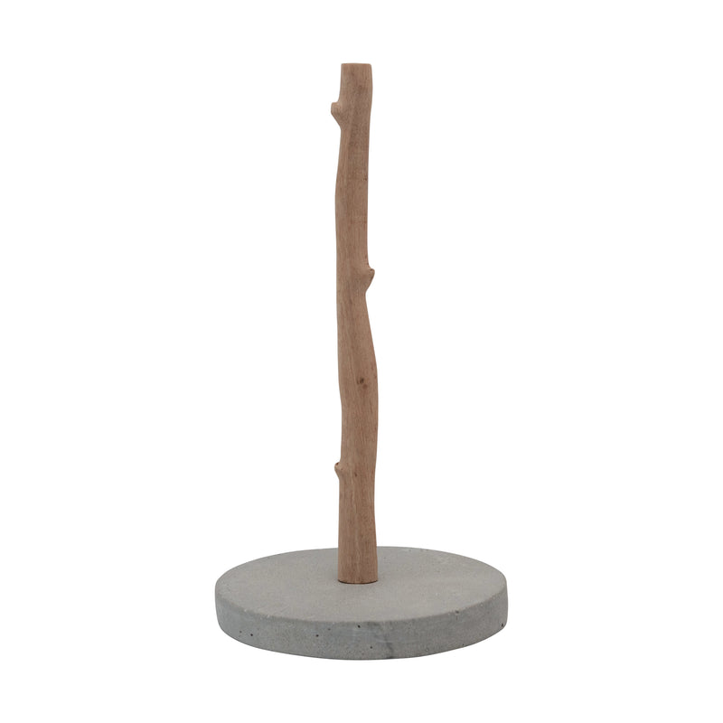 Porta toalla madera