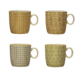 Set tazas cerámica colores