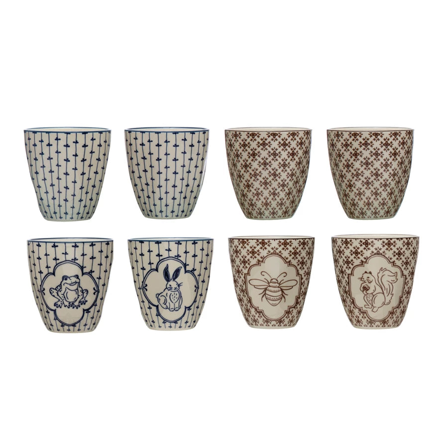 Set vasos cerámica