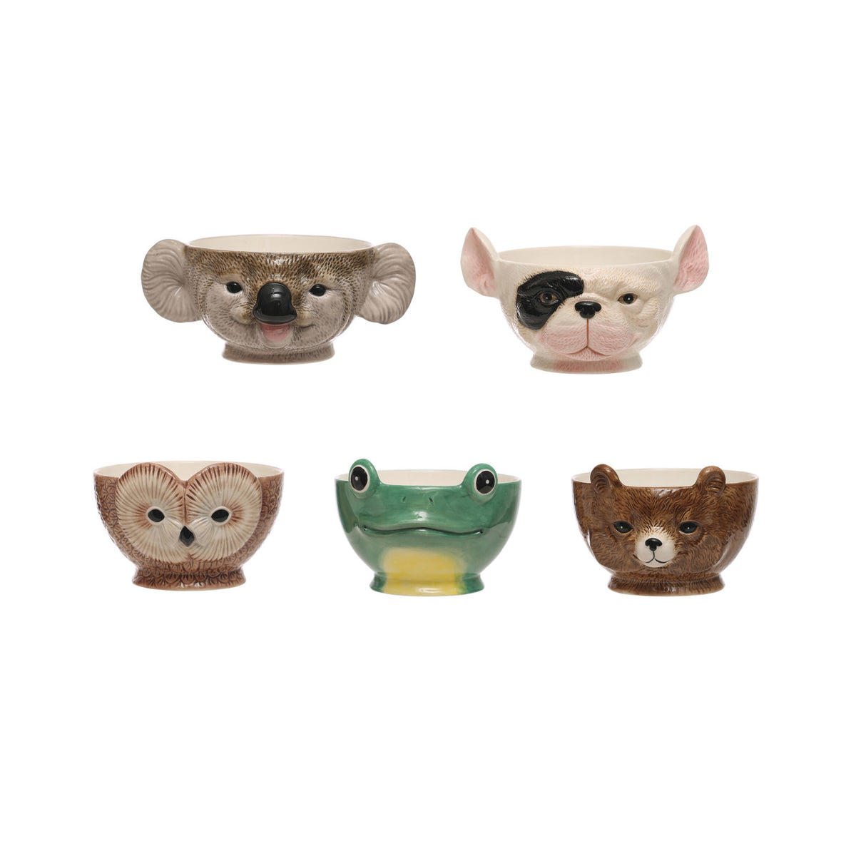 Bowls animales cerámica
