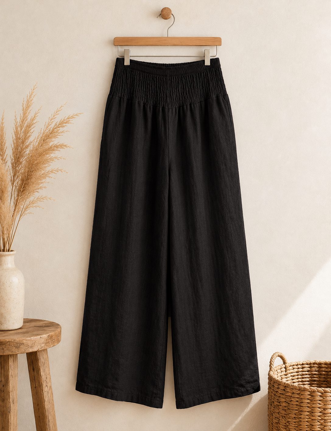 Pantalón pretina lino italiano