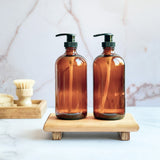 Pack dispensadores ámbar pedestal