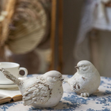 Set pájaros resina B