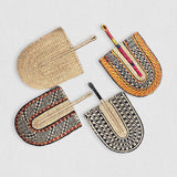 Abanicos fibra natural