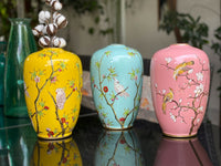 Jarrones cerámica colores