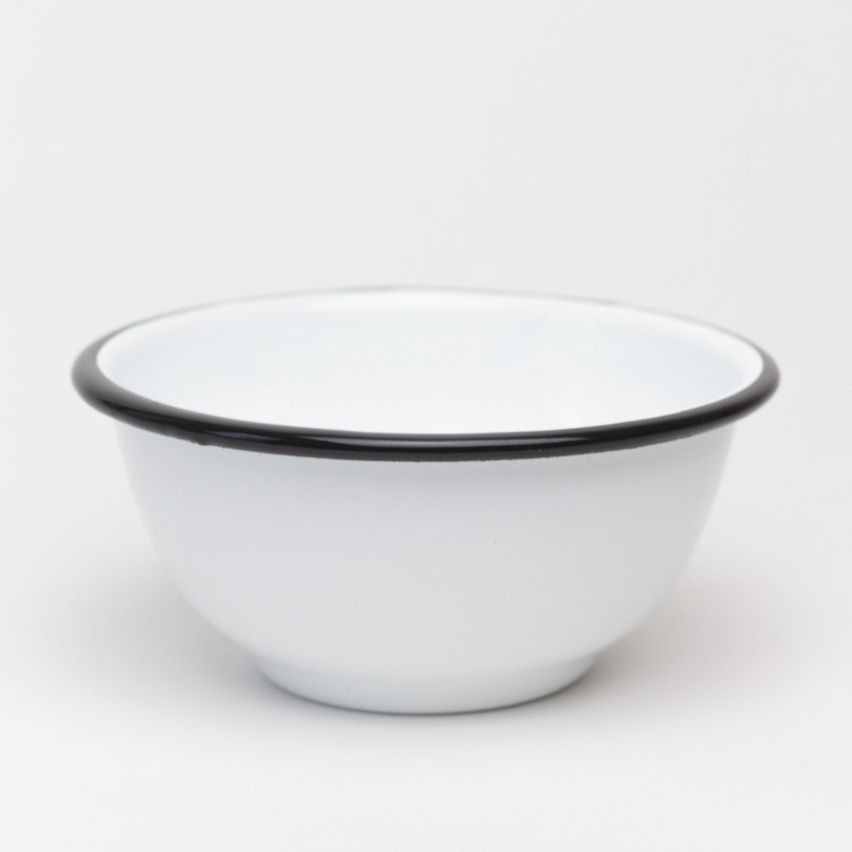 Bowl enlozado blanco