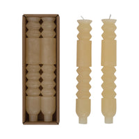 Set velas crema