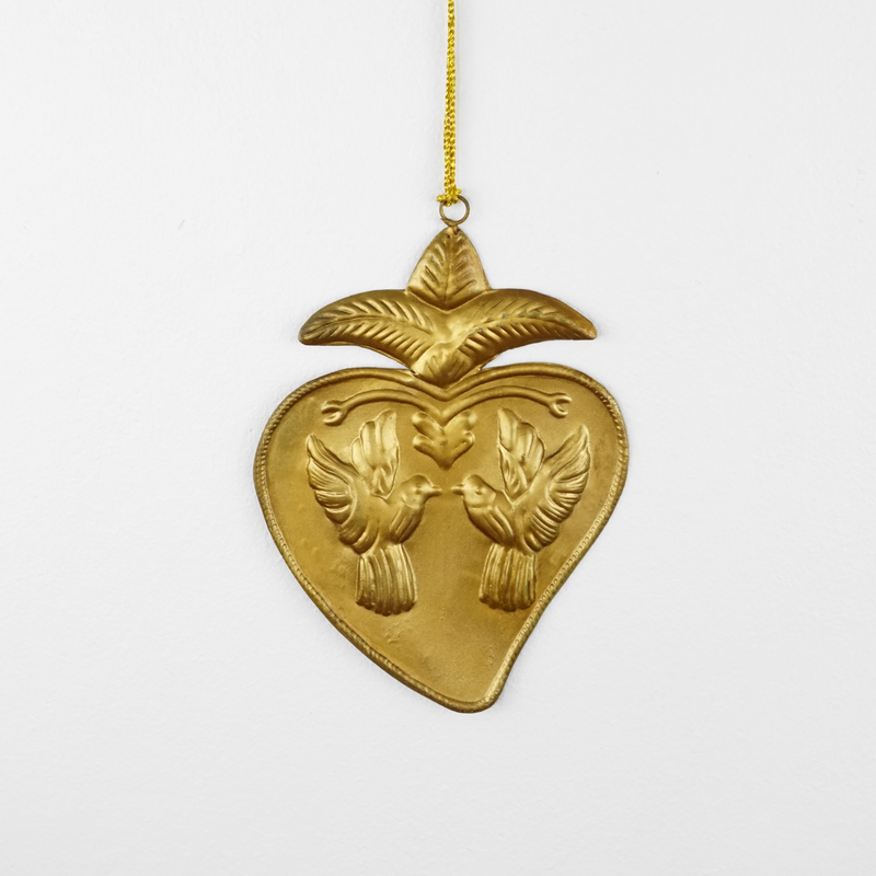 Corazón pajaritos