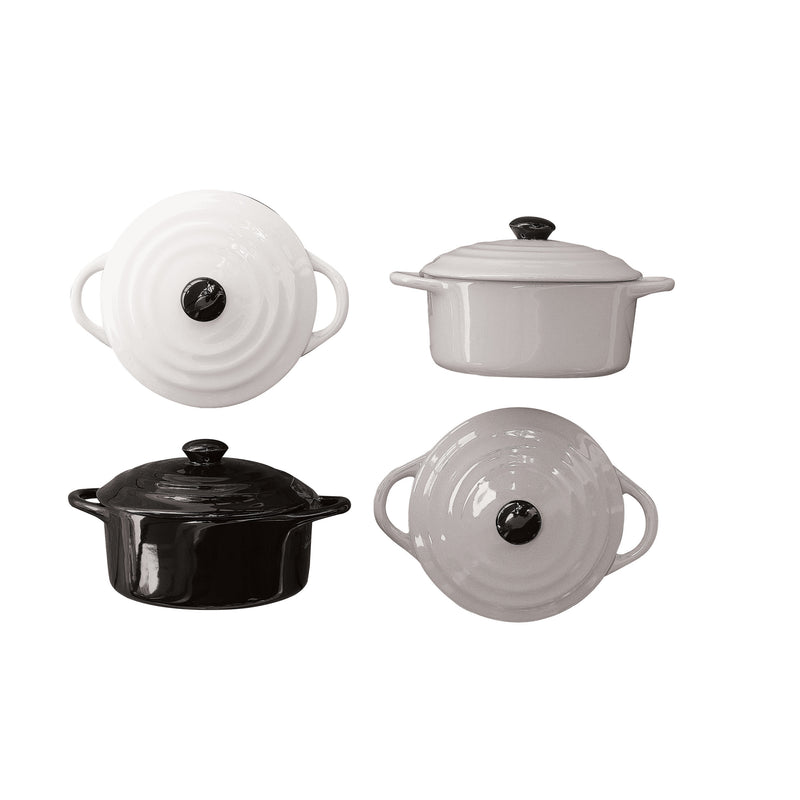 Set cuatro mini ollas
