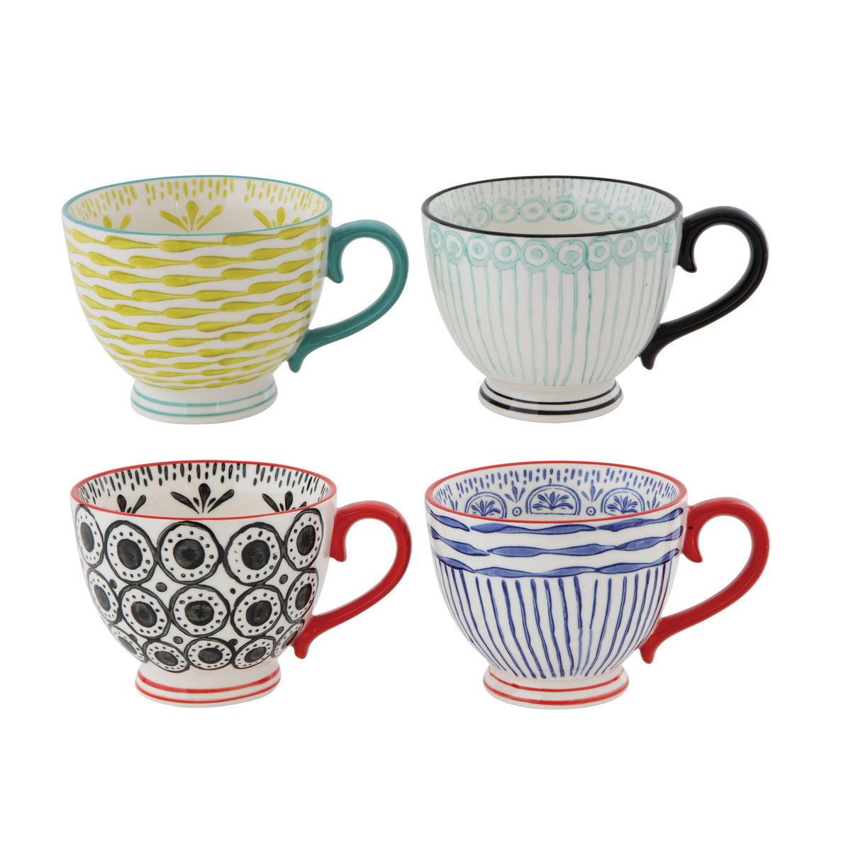 Set tazas colores