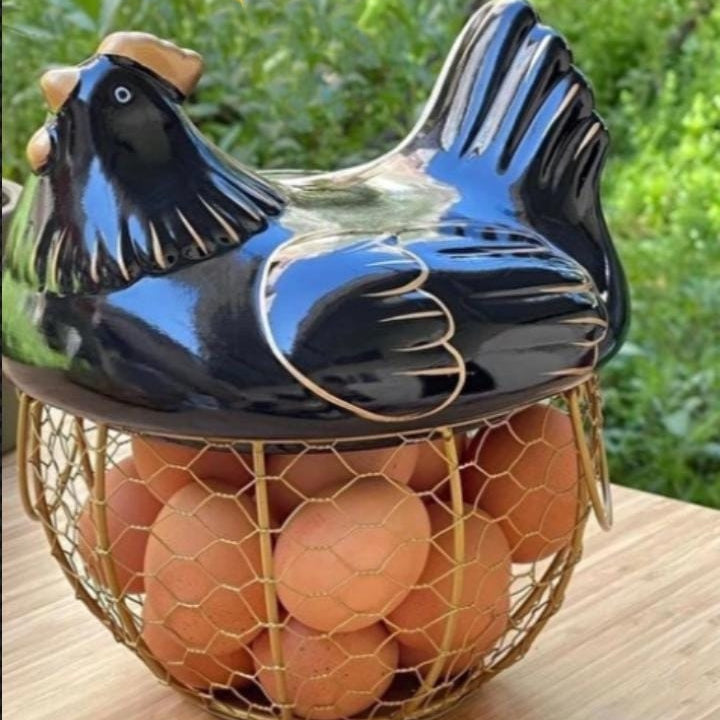 Gallina porta huevos