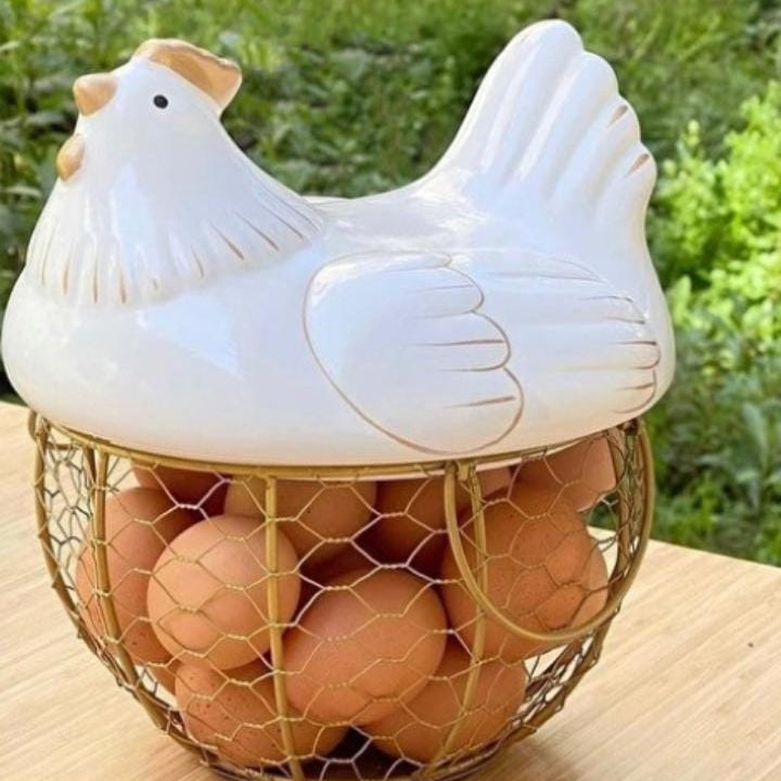 Gallina porta huevos
